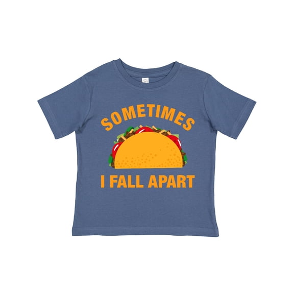 Inktastic Tacos Fall Apart Boys or Girls Toddler T-Shirt