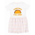 thumbnail image 1 of Inktastic Tacos Fall Apart Girls Toddler Dress, 1 of 5