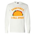 thumbnail image 1 of Inktastic Tacos Fall Apart Long Sleeve T-Shirt, 1 of 5