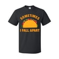 thumbnail image 1 of Inktastic Tacos Fall Apart T-Shirt, 1 of 5