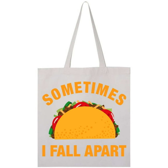 Inktastic Tacos Fall Apart Tote Bag
