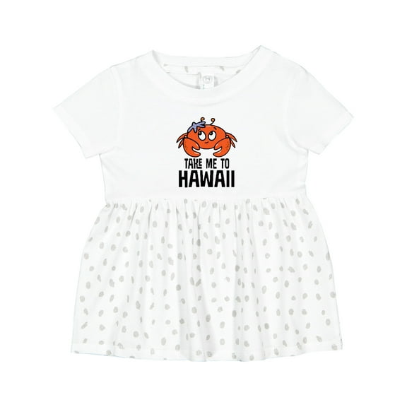 Inktastic Take Me to Hawaii Girls Baby Dress