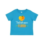 Inktastic Tallahassee Florida Orange in Heart Boys or Girls Baby T-Shirt