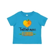 Inktastic Tallahassee Florida Orange in Heart Boys or Girls Toddler T-Shirt