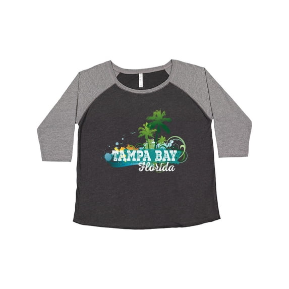 Inktastic Tampa Bay Florida Beach Trip Women's Plus Size T-Shirt