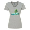 thumbnail image 1 of Inktastic Tampa Bay Florida Beach Trip Women's V-Neck T-Shirt, 1 of 5
