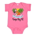thumbnail image 1 of Inktastic Tampa Bay Florida Flamingo Girls Baby Bodysuit, 1 of 5