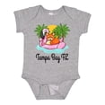 thumbnail image 1 of Inktastic Tampa Bay Florida Flamingo Girls Baby Bodysuit, 1 of 5