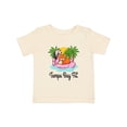 thumbnail image 1 of Inktastic Tampa Bay Florida Flamingo Girls Baby T-Shirt, 1 of 5