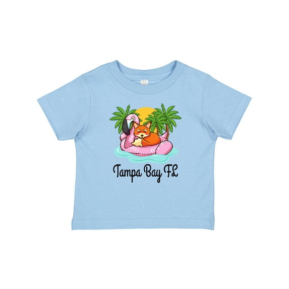 Inktastic Tampa Bay Florida Flamingo Girls Baby T-Shirt