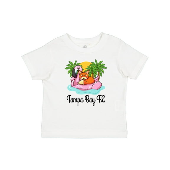 Inktastic Tampa Bay Florida Flamingo Girls Baby T-Shirt