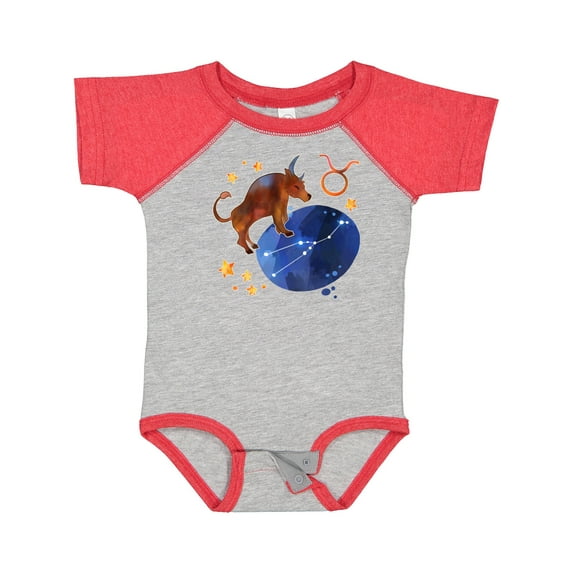 Inktastic Taurus Constellation Zodiac Sign Illustration Boys or Girls Baby Bodysuit