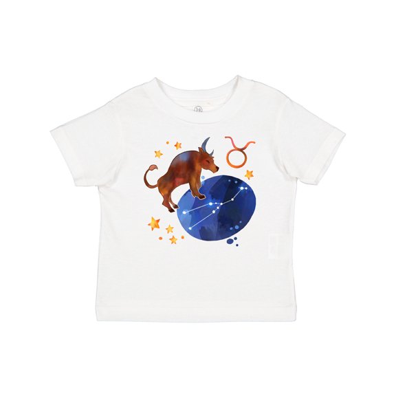 Inktastic Taurus Constellation Zodiac Sign Illustration Boys or Girls Baby T-Shirt
