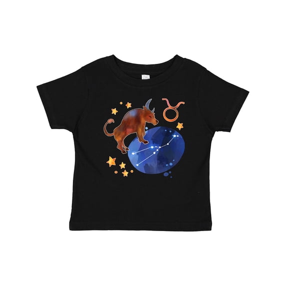 Inktastic Taurus Constellation Zodiac Sign Illustration Boys or Girls Baby T-Shirt