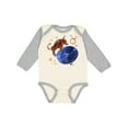 thumbnail image 1 of Inktastic Taurus Constellation Zodiac Sign Illustration Boys or Girls Long Sleeve Baby Bodysuit, 1 of 5