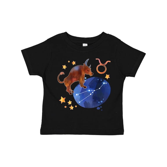 Inktastic Taurus Constellation Zodiac Sign Illustration Boys or Girls Toddler T-Shirt