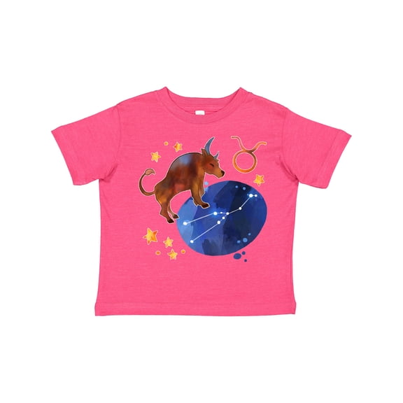 Inktastic Taurus Constellation Zodiac Sign Illustration Boys or Girls Toddler T-Shirt