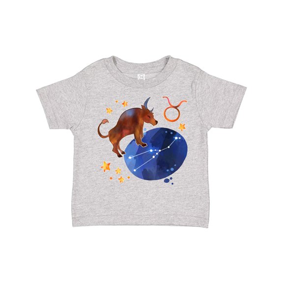 Inktastic Taurus Constellation Zodiac Sign Illustration Boys or Girls Toddler T-Shirt