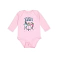 thumbnail image 1 of Inktastic Tea Time In Paris-Colorful French Poodles Boys or Girls Long Sleeve Baby Bodysuit, 1 of 5