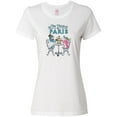 thumbnail image 1 of Inktastic Tea Time In Paris-Colorful French Poodles Women's T-Shirt, 1 of 5