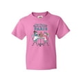 thumbnail image 1 of Inktastic Tea Time In Paris-Colorful French Poodles Youth T-Shirt, 1 of 5