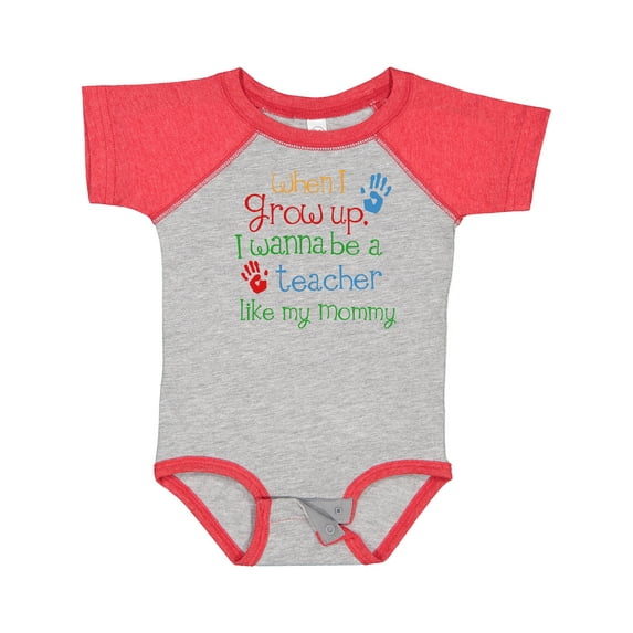 Inktastic Teacher Like Mommy Boys or Girls Baby Bodysuit