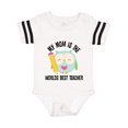 thumbnail image 1 of Inktastic Teacher Mom School Owl Gift Baby Girl Bodysuit, 1 of 4