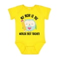 thumbnail image 1 of Inktastic Teacher Mom School Owl Girls Baby Bodysuit, 1 of 5