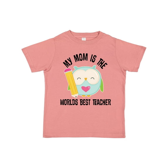 Inktastic Teacher Mom School Owl Girls Toddler T-Shirt