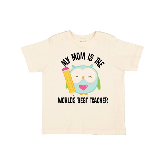 Inktastic Teacher Mom School Owl Girls Toddler T-Shirt