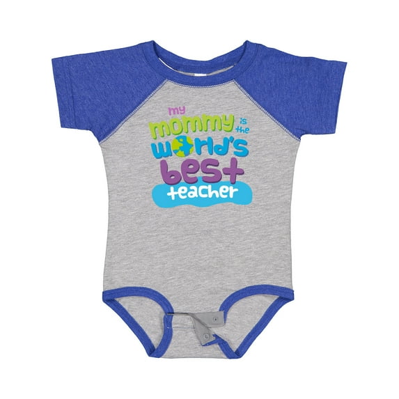 Inktastic Teacher Mommy Boys or Girls Baby Bodysuit