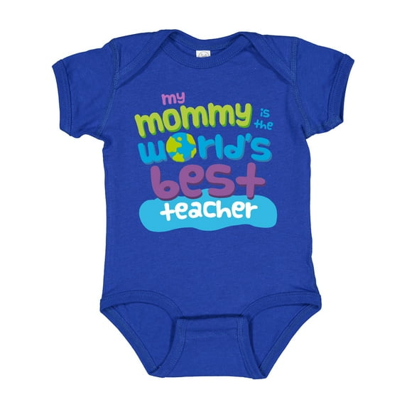 Inktastic Teacher Mommy Boys or Girls Baby Bodysuit