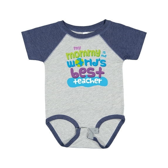 Inktastic Teacher Mommy Boys or Girls Baby Bodysuit