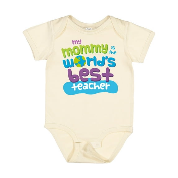 Inktastic Teacher Mommy Boys or Girls Baby Bodysuit
