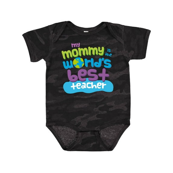 Inktastic Teacher Mommy Boys or Girls Baby Bodysuit