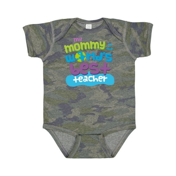 Inktastic Teacher Mommy Boys or Girls Baby Bodysuit