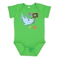 thumbnail image 1 of Inktastic Teacher Shark with School of Fish Boys or Girls Baby Bodysuit, 1 of 5