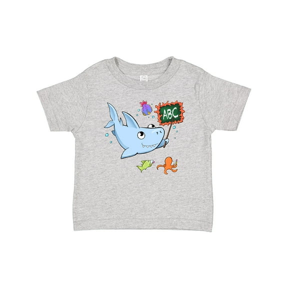 Inktastic Teacher Shark with School of Fish Boys or Girls Baby T-Shirt