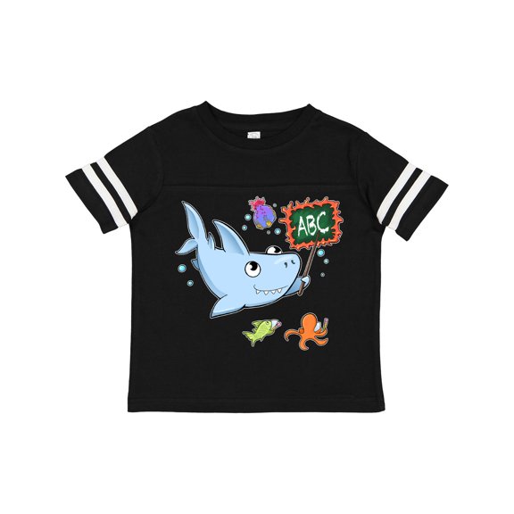 Inktastic Teacher Shark with School of Fish Boys or Girls Toddler T-Shirt