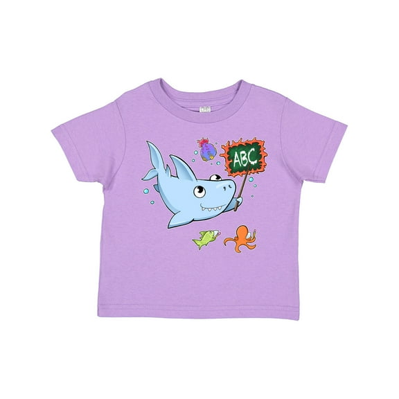 Inktastic Teacher Shark with School of Fish Boys or Girls Toddler T-Shirt