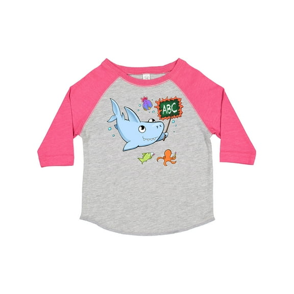 Inktastic Teacher Shark with School of Fish Boys or Girls Toddler T-Shirt