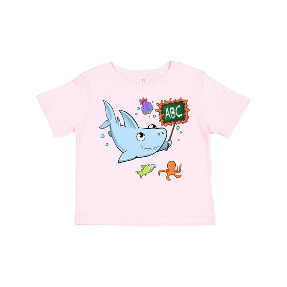 Inktastic Teacher Shark with School of Fish Boys or Girls Toddler T-Shirt
