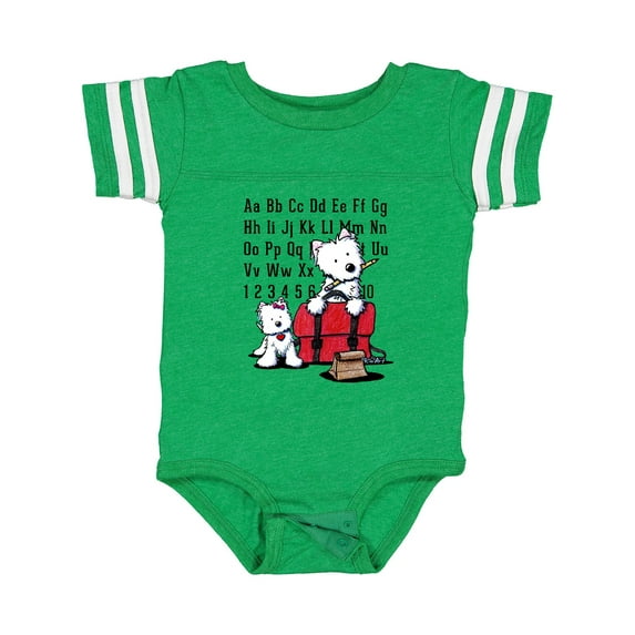 Inktastic Teachers Pet Westies Boys or Girls Baby Bodysuit