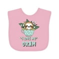 thumbnail image 1 of Inktastic Teacup Raccoon I Love My Gram Boys or Girls Baby Bib, 1 of 4