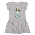 thumbnail image 1 of Inktastic Teacup Raccoon I Love My Gram Girls Toddler Dress, 1 of 5