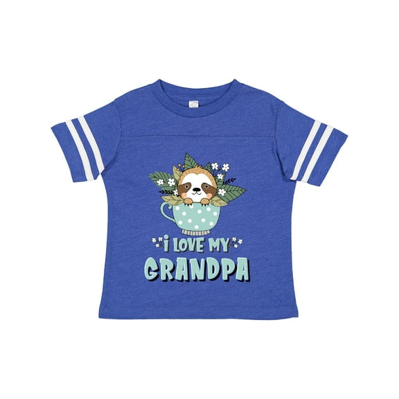 Inktastic Teacup Raccoon I Love My Grandpa Boys or Girls Toddler T-Shirt