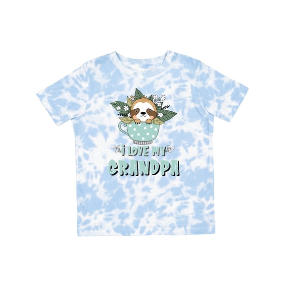 Inktastic Teacup Raccoon I Love My Grandpa Boys or Girls Toddler T-Shirt