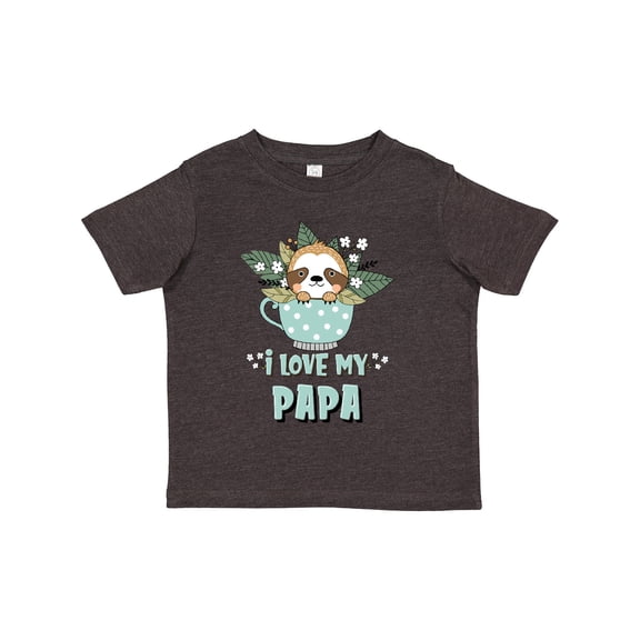 Inktastic Teacup Raccoon I Love My Papa Boys or Girls Toddler T-Shirt