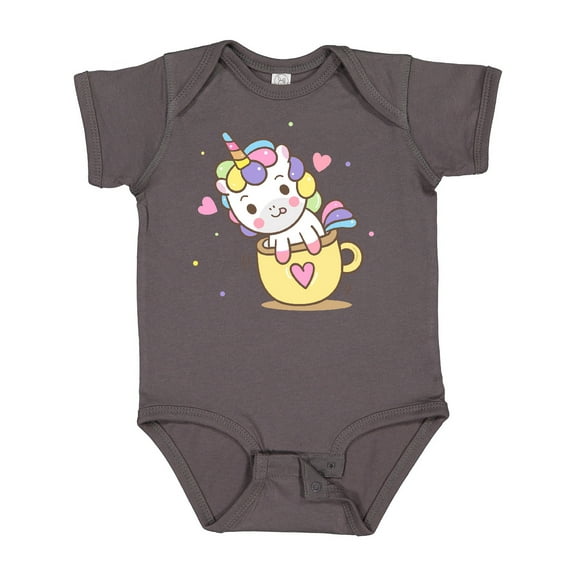Inktastic Teacup Unicorn Boys or Girls Baby Bodysuit