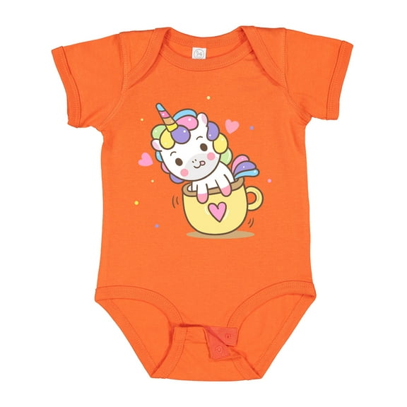 Inktastic Teacup Unicorn Boys or Girls Baby Bodysuit